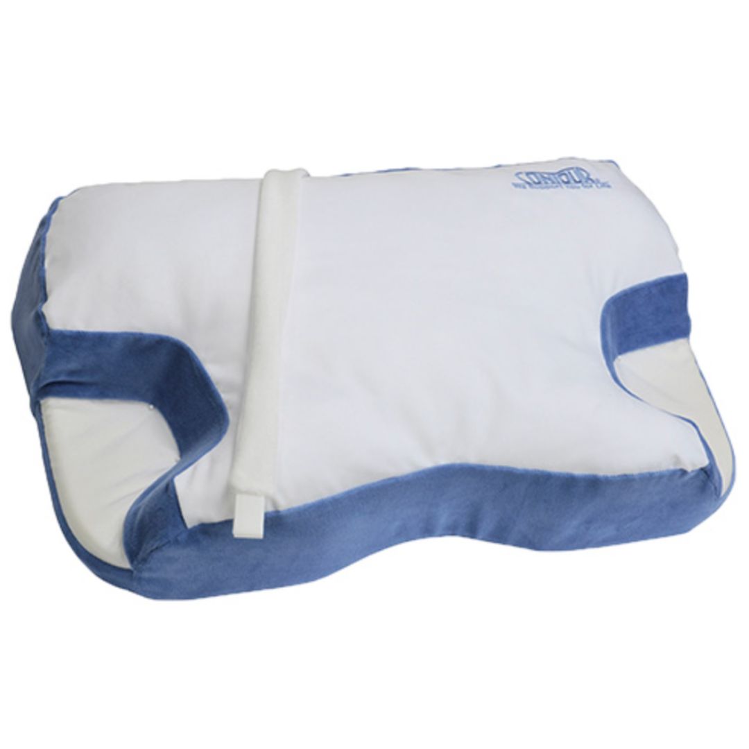 CPAP and BiPAP pillow to help you sleep with more comfort. Having the mask on your face can become annoying. Using this pillow will help with CPAP compliance and comfort.