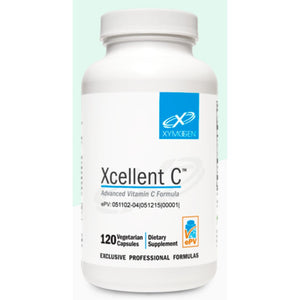 Xcellent C™ is a high-potency vitamin C formula with the addition of 7.5 mg of BioPerine® per capsule. BioPerine, a proprietary black pepper extract, is present to promote absorption and bioavailability of vitamin C. Vitamin C provides valuable antioxidant protection and is necessary for the production of collagen, an integral component of blood vessels, tendons, ligaments, and bone.