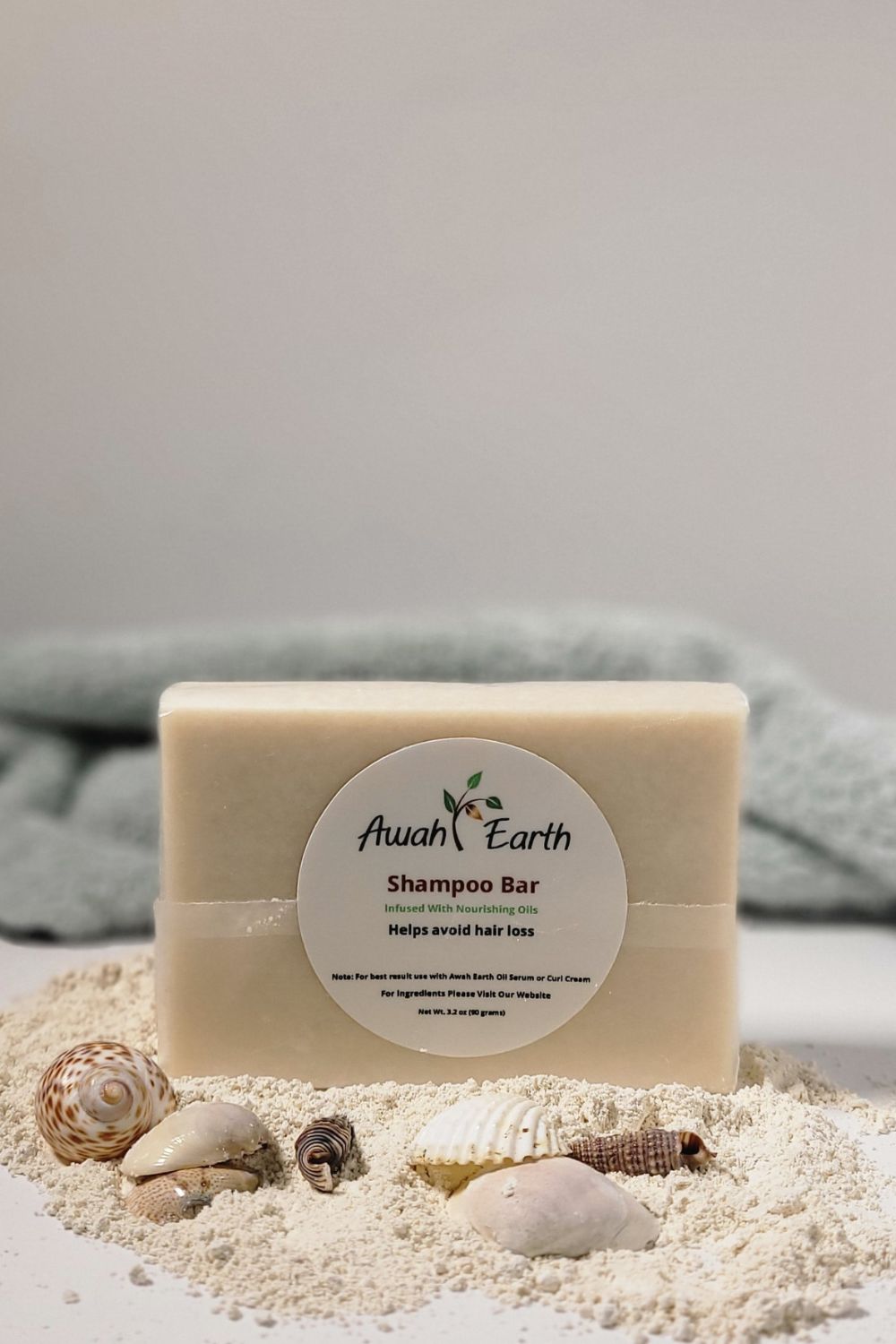 Natural Conditioning shampoo bar. Helps to clean the scalp of toxins, oil, and dandruff. 